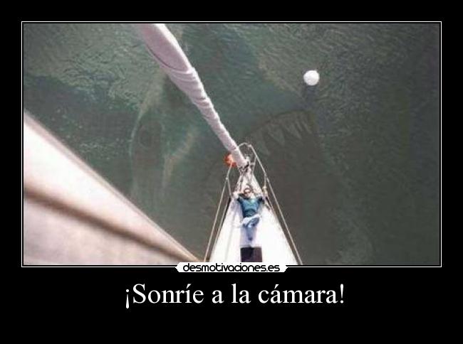 ¡Sonríe a la cámara! -