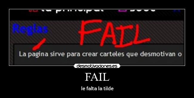 FAIL -