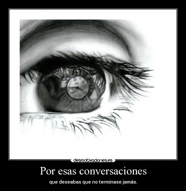 Por esas conversaciones - 