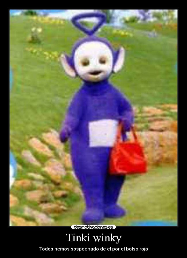 carteles tinki winky carteles chulos teletubbies desmotivaciones