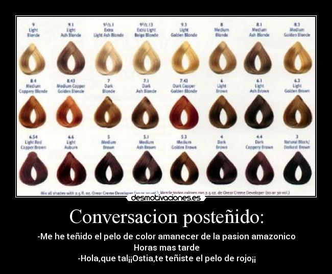 Conversacion posteñido: -