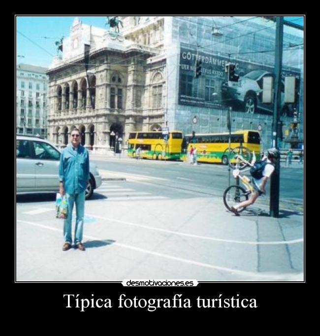 Típica fotografía turística -