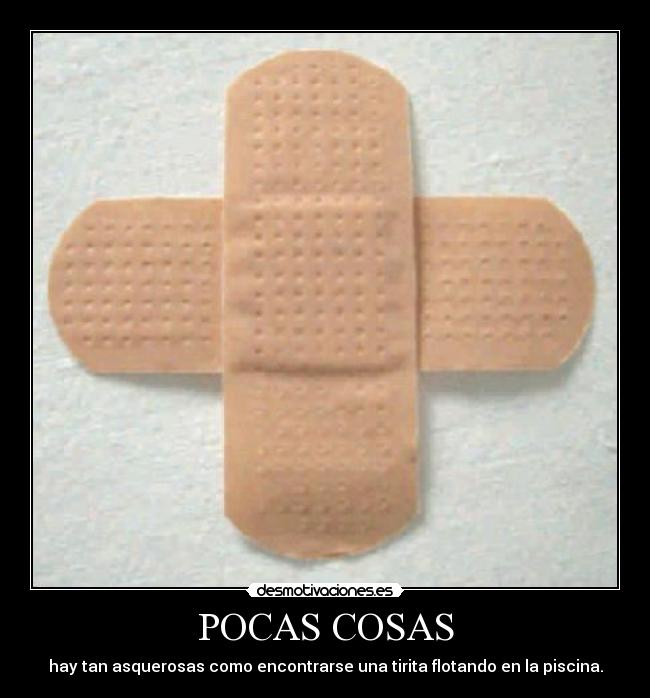 POCAS COSAS -