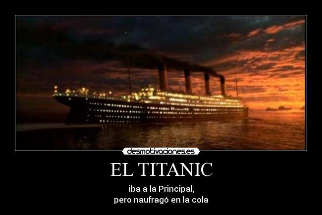 EL TITANIC - 
