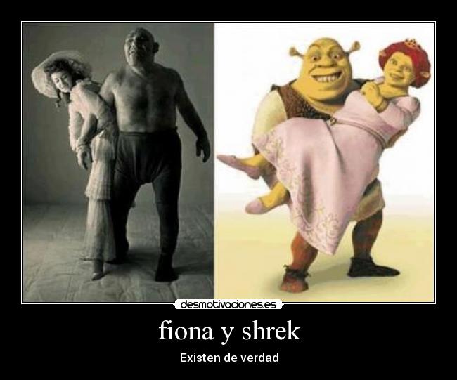 fiona y shrek -