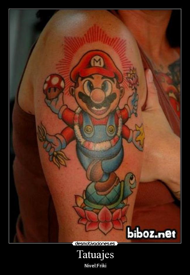Tatuajes - Nivel:Friki