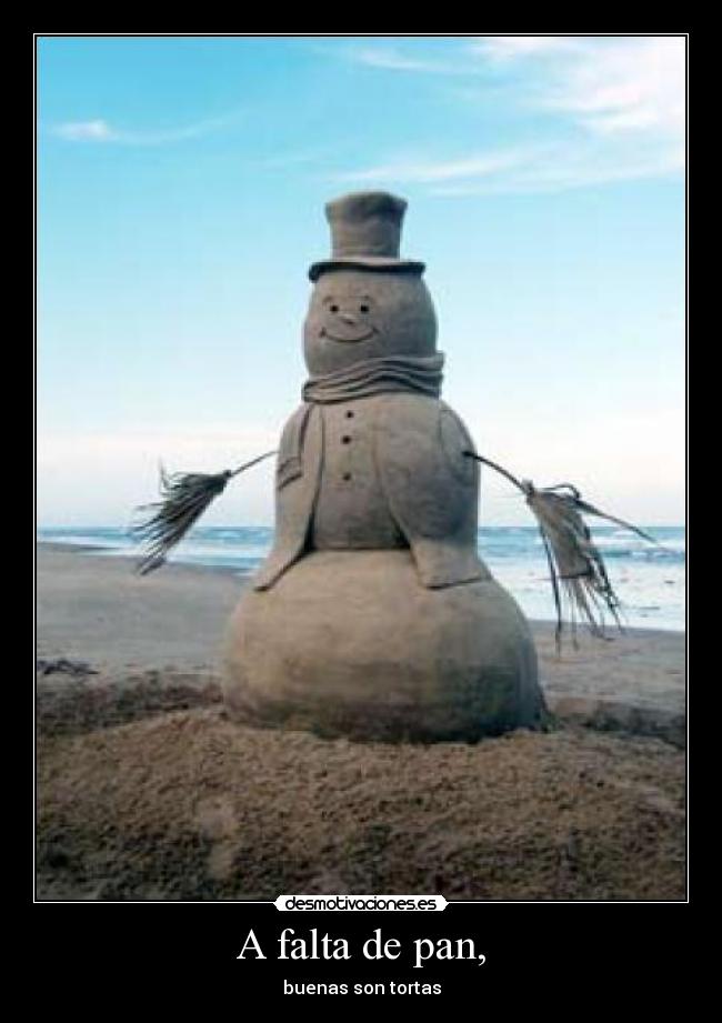 A falta de pan, - 