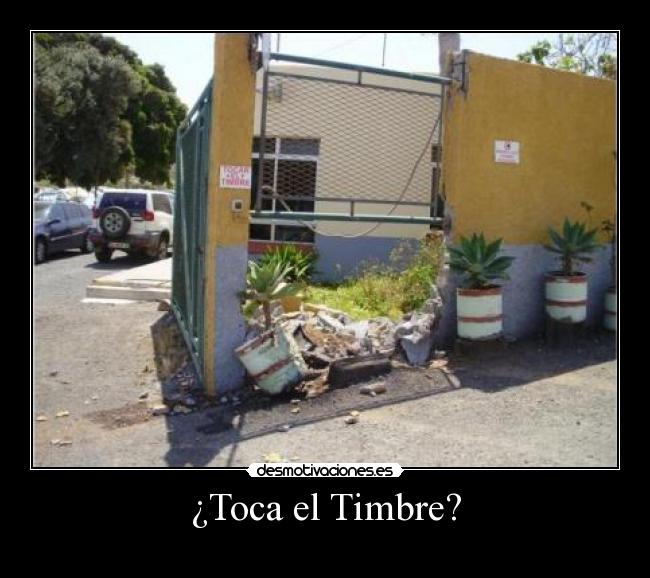 ¿Toca el Timbre? -