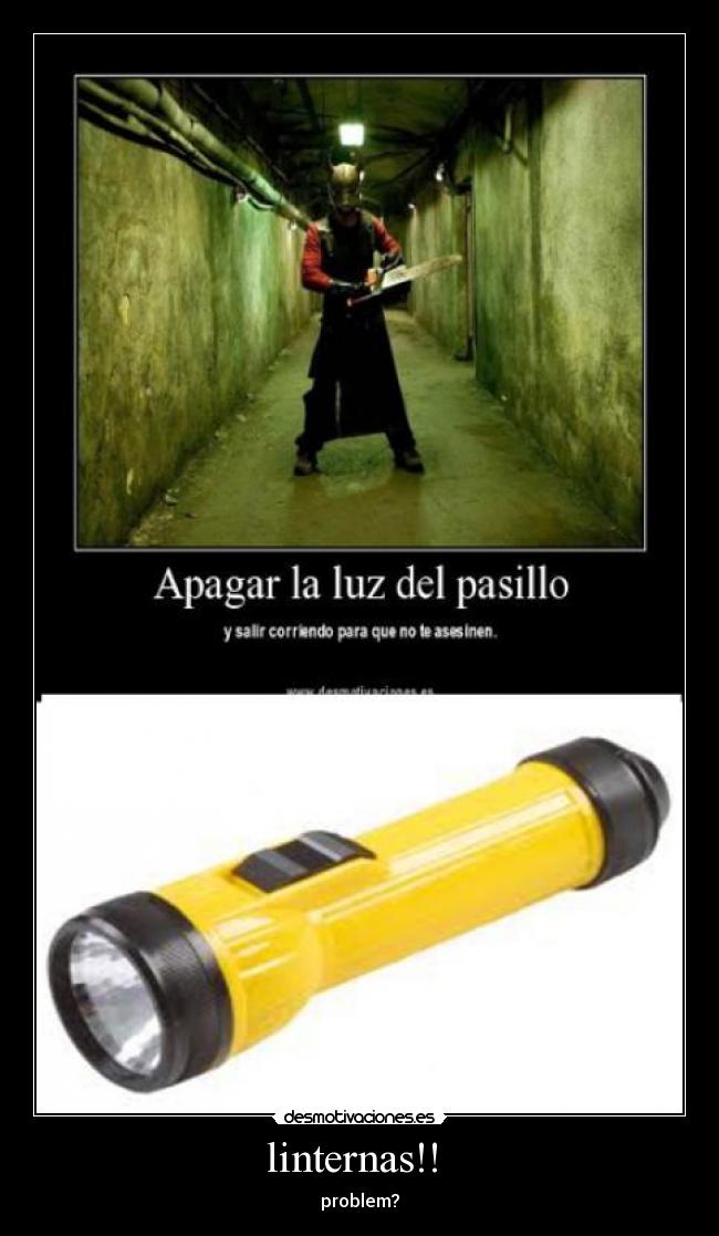 linternas!! - problem?