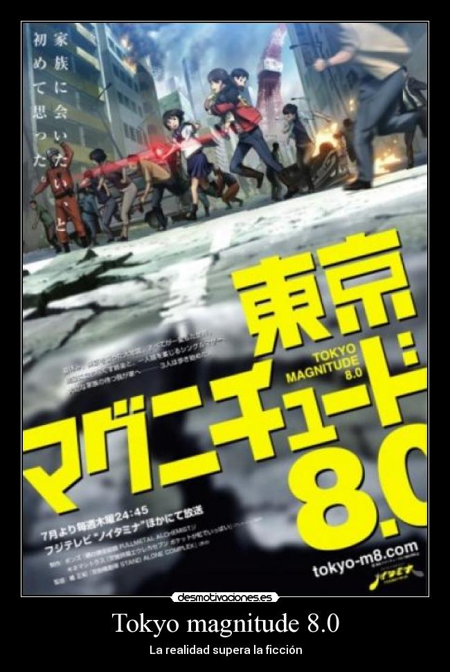 Tokyo magnitude 8.0 - 
