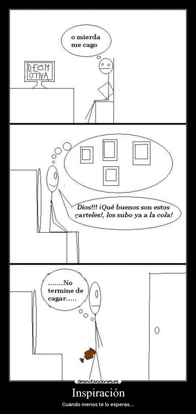 Inspiración - Cuando menos te lo esperas....