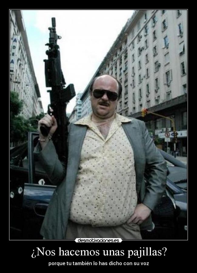 ¿Nos hacemos unas pajillas? -