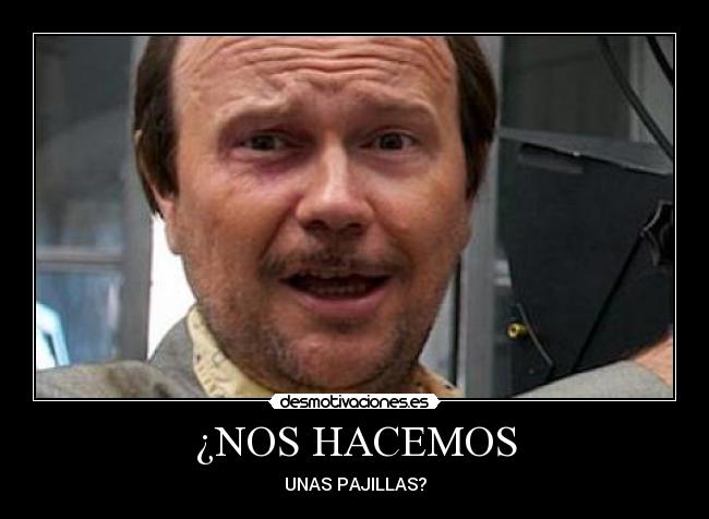 ¿NOS HACEMOS - UNAS PAJILLAS?