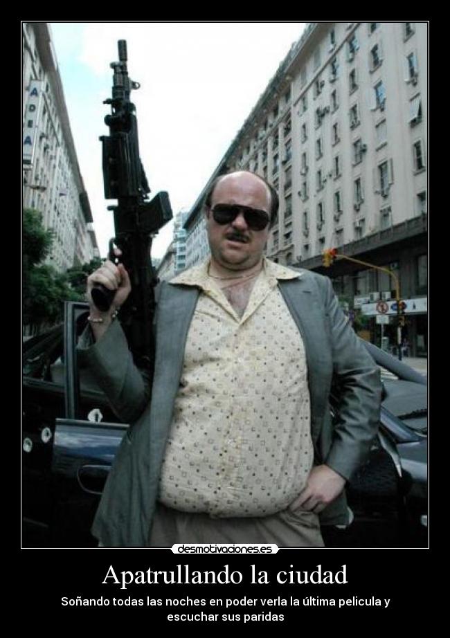 Apatrullando la ciudad -
