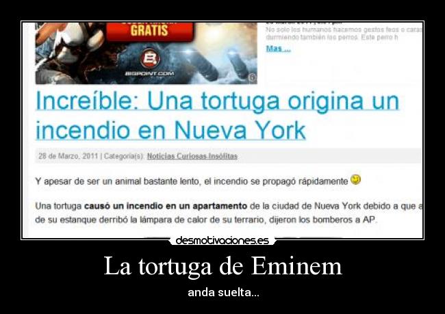 La tortuga de Eminem -