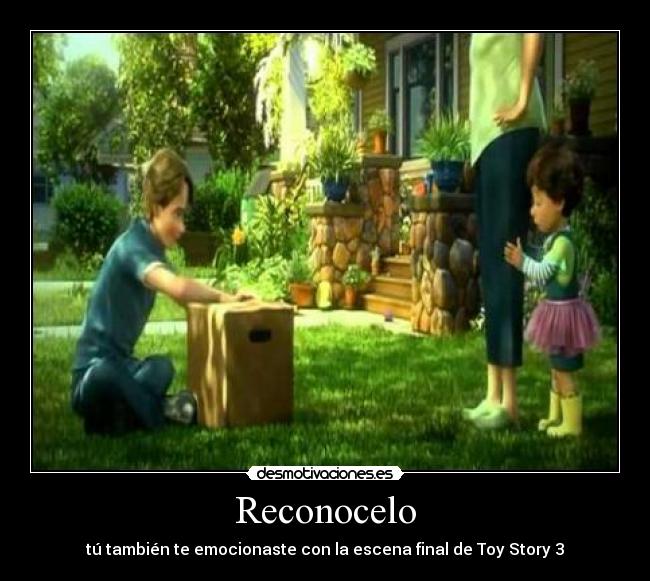 Reconocelo - tú también te emocionaste con la escena final de Toy Story 3