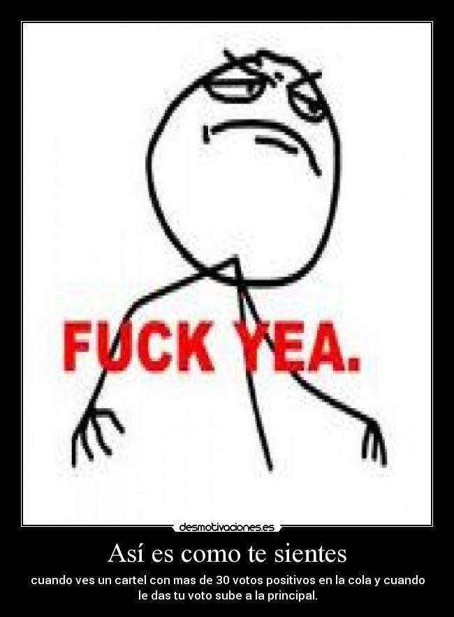 Así es como te sientes -
