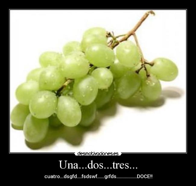 Una...dos...tres... - cuatro...dsgfd....fsdswf......grfds.................DOCE!!