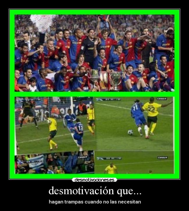 desmotivación que... -