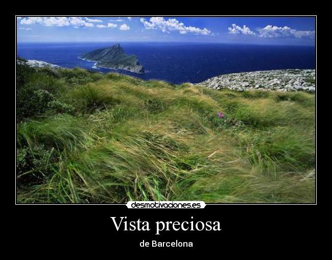 Vista preciosa - de Barcelona