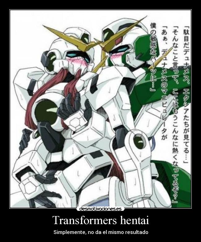 carteles hentai anime transformers desmotivaciones