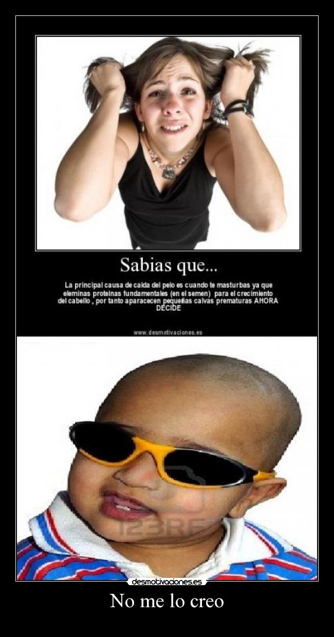 No me lo creo -