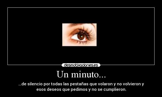 Un minuto... - 