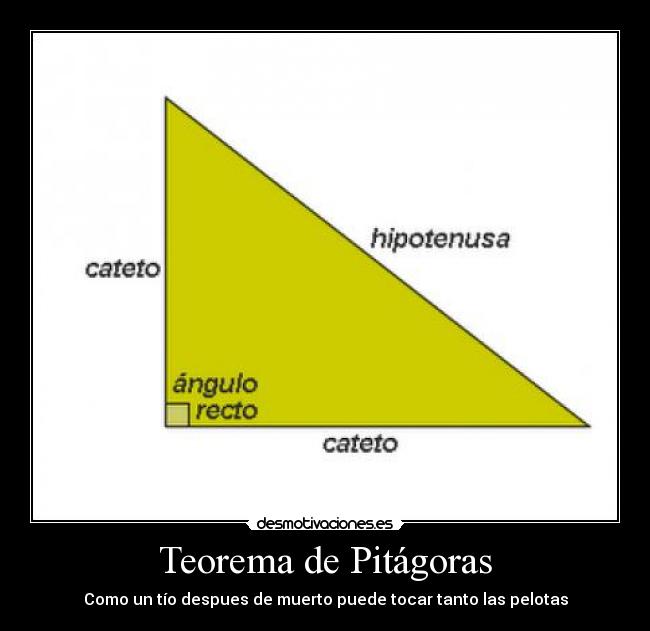 Teorema de Pitágoras -