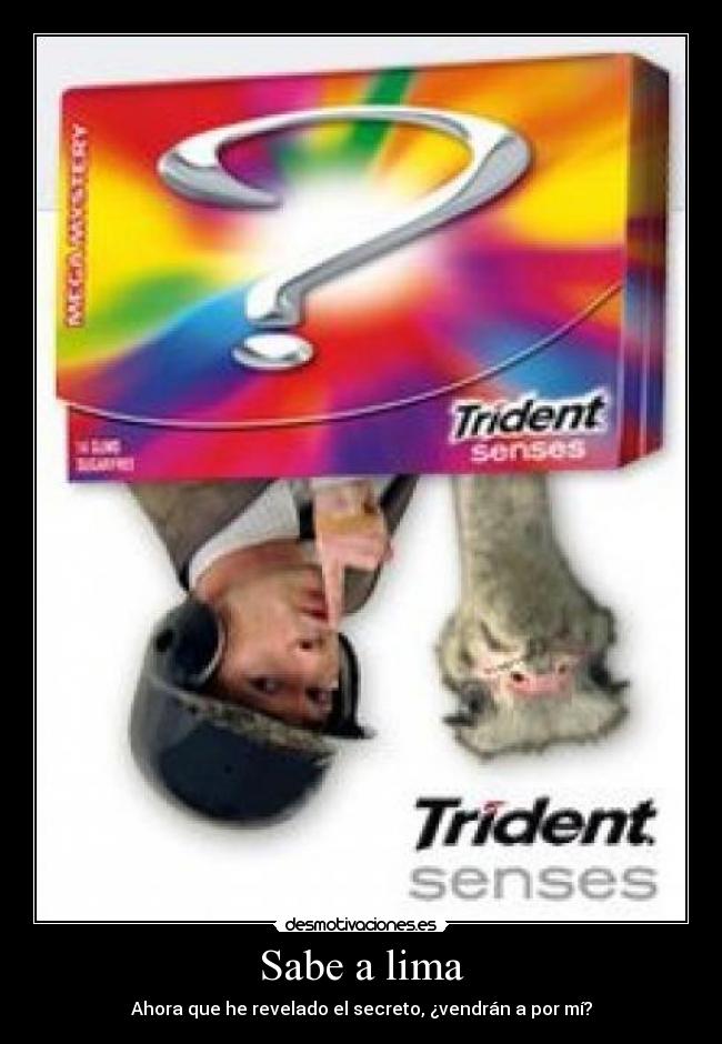 carteles trident senses megamystery desmotivaciones