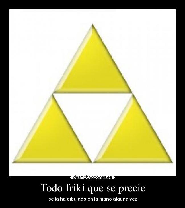 Todo friki que se precie - se la ha dibujado en la mano alguna vez