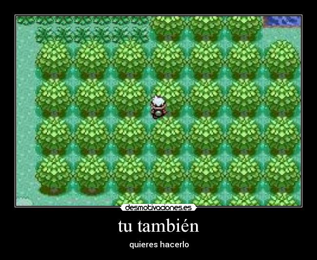 carteles pokemonatravesar arboles desmotivaciones