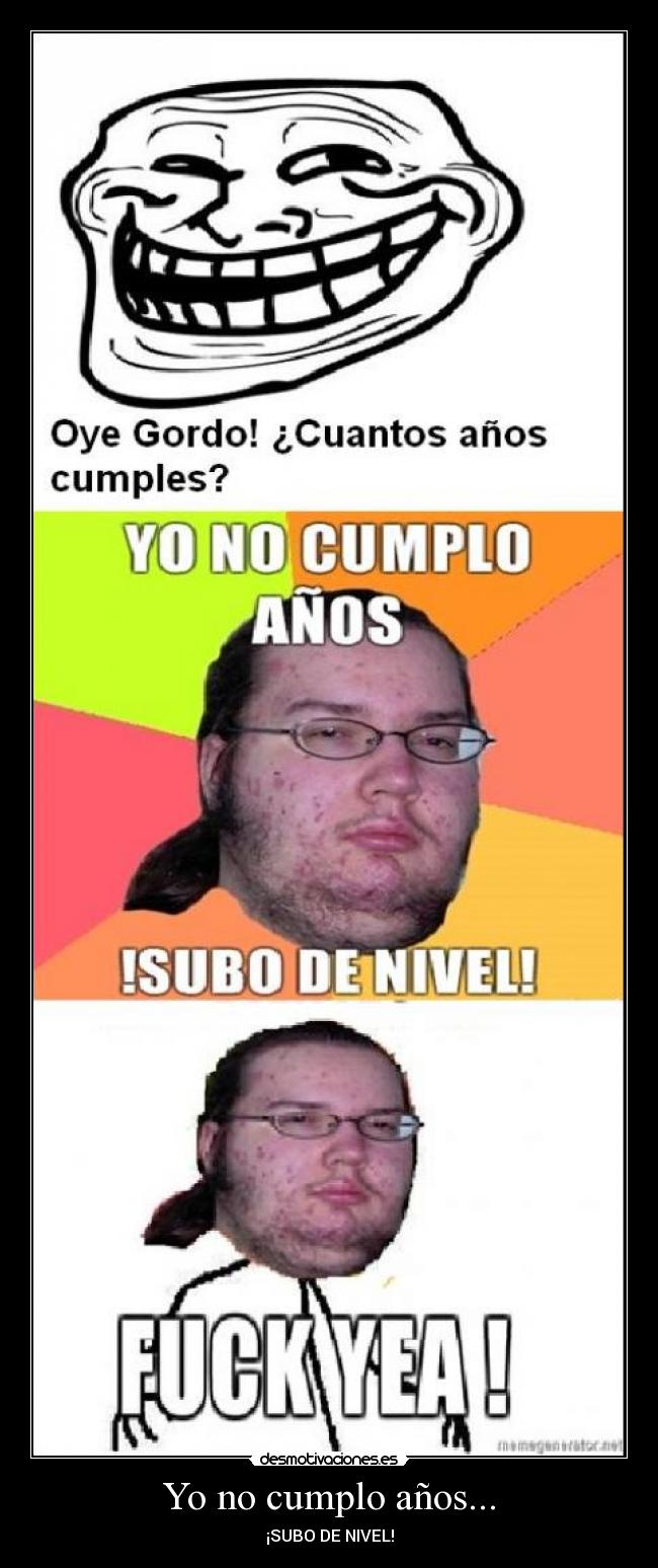Yo no cumplo años... - 