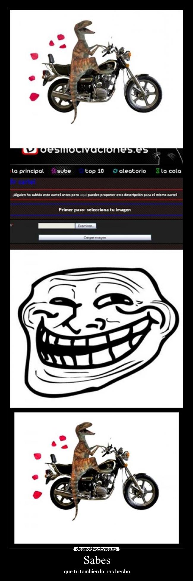 Sabes - que tú también lo has hecho