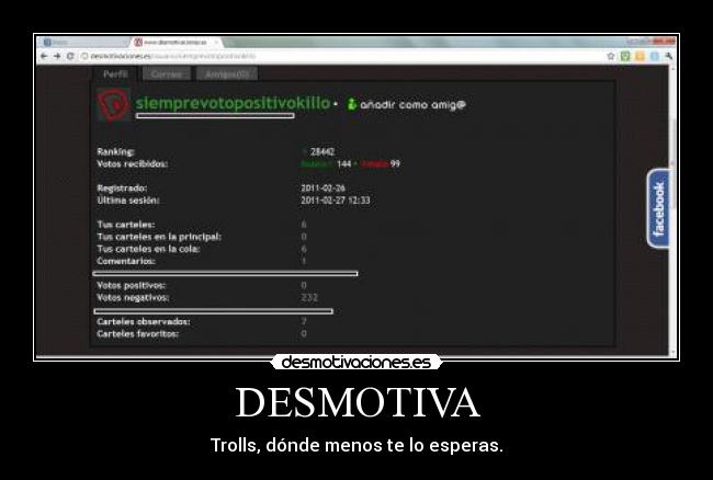 DESMOTIVA - Trolls, dónde menos te lo esperas.