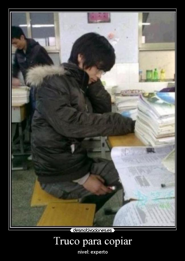 Truco para copiar - nivel: experto