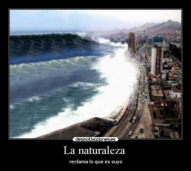 La naturaleza -