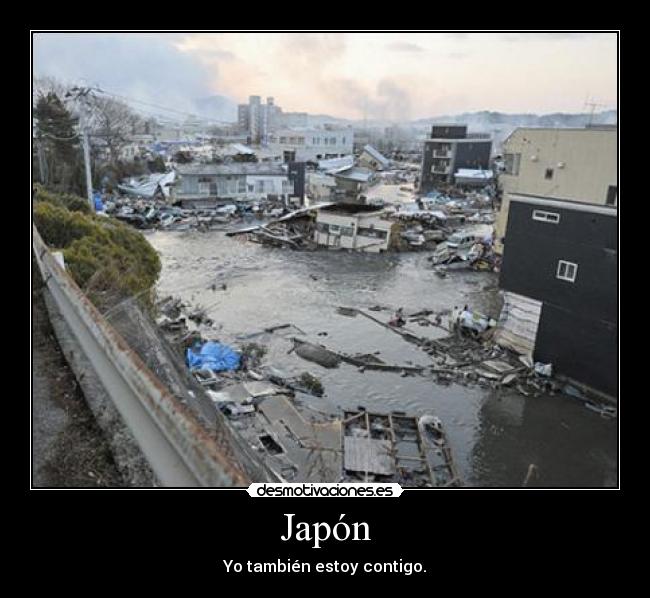 Japón - Yo también estoy contigo.
