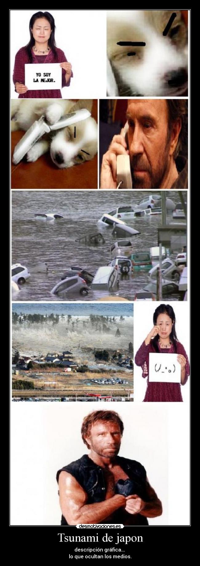 Tsunami de japon - descripción gráfica... 
lo que ocultan los medios.