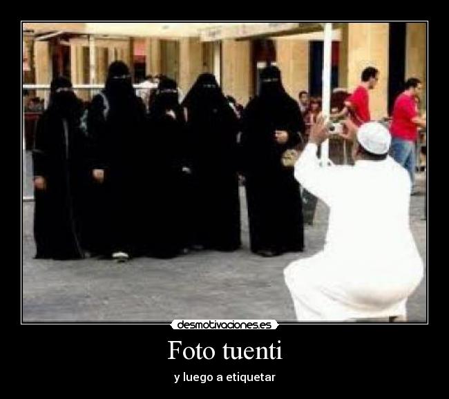 Foto tuenti - y luego a etiquetar