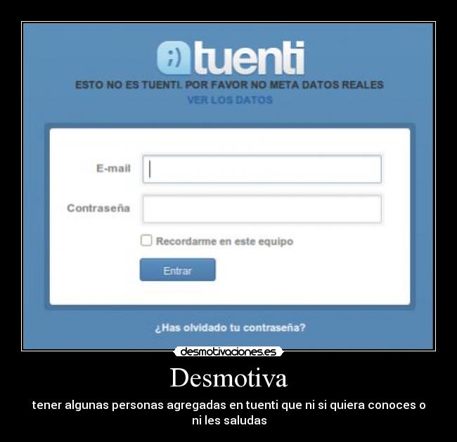 carteles tuenti adicto gente desmotivaciones