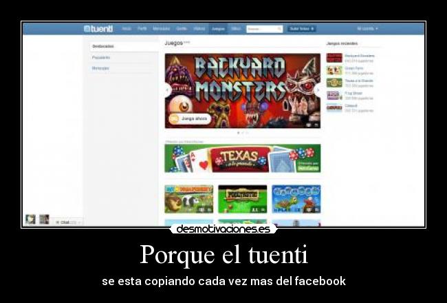 Porque el tuenti -