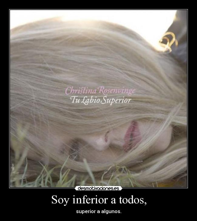 carteles soy inferior todos desmotivaciones