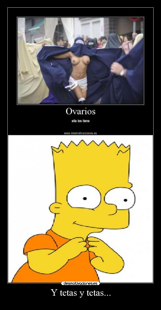 Y tetas y tetas... -