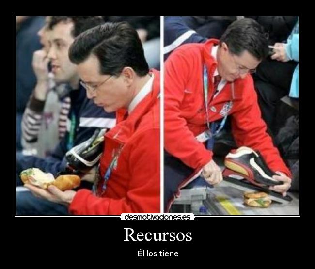 Recursos - Él los tiene