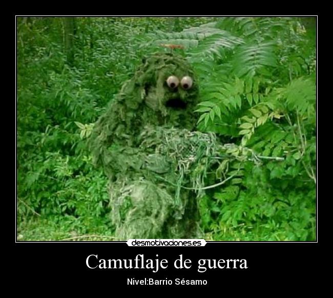 Camuflaje de guerra - 