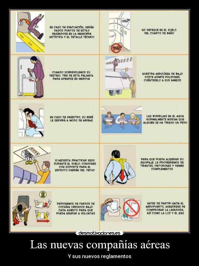 Las nuevas compañías aéreas -