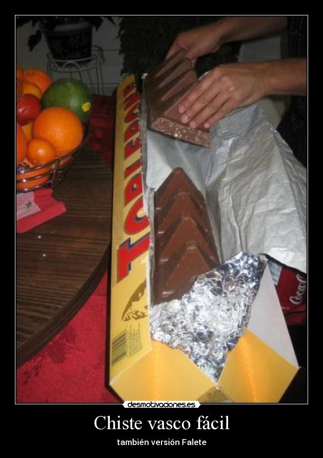 Chiste vasco fácil - también versión Falete