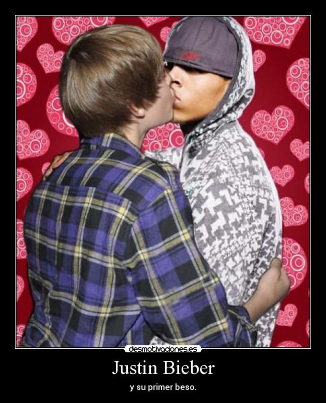 Justin Bieber - y su primer beso.