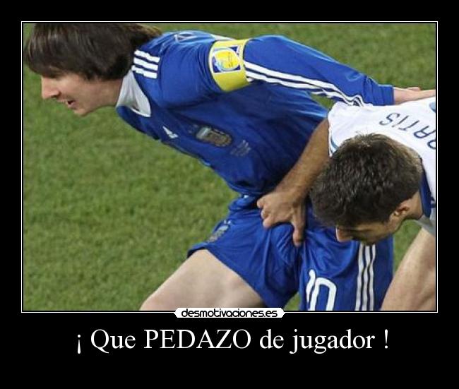 ¡ Que PEDAZO de jugador ! -