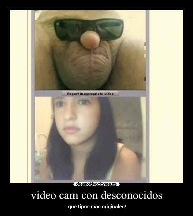 video cam con desconocidos -